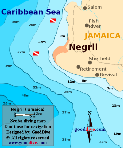 Negril Map