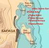 Safaga dive sites map